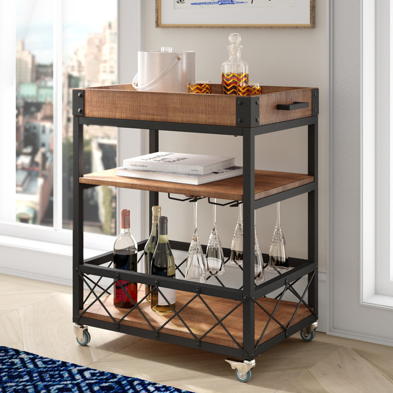 Mercury Row Zona Kitchen Cart & Reviews Wayfair